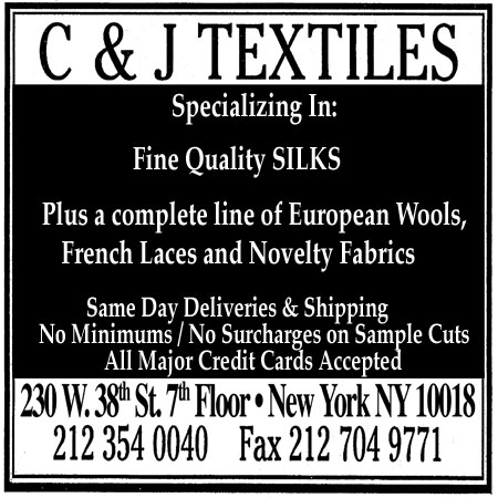 C & J TEXTILES INC.